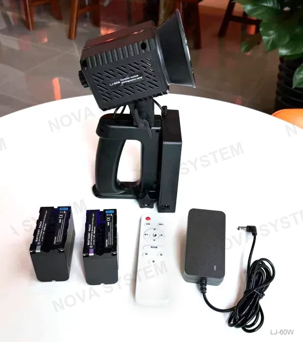 LJ-60W Luz para Fotografía de Mano
