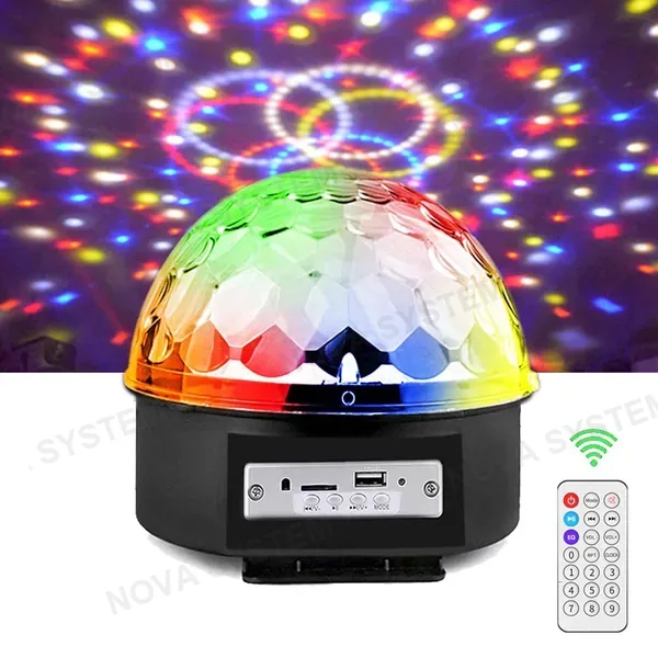 M-06 Esfera Rítmica LED Entrada USB/SD/Control Remoto + Pendrive