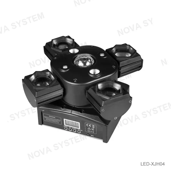 LED-XJH04 Mini Luces de Escenario 4 en 1