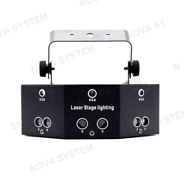 JS-PS15W Laser Estroboscópico Colores 9 Luces