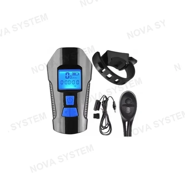 FY-317 Luz delantera para Bicicleta con Pantalla y Parlante