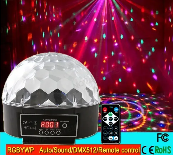 DM-512 Esfera Audio Rítmica con Pantalla y DMX In/Out