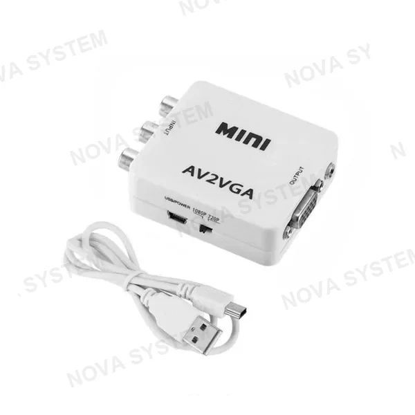 AV2VGA Conversor Audio y Video a VGA