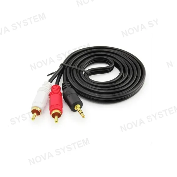 3M MYE Cable de Audio 3.5mm a 2 RCA 5m 3m 1.5m