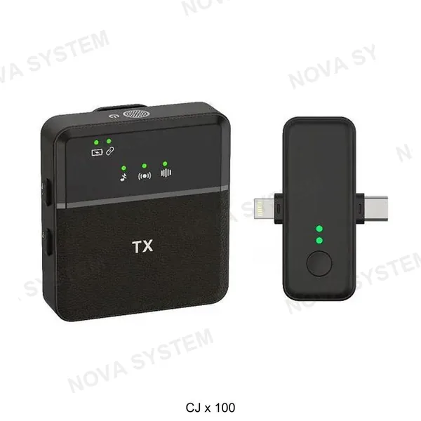 SX31 Micrófono solapero Inalámbrico IP y Tipo C