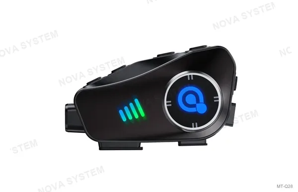 MT-Q28 Auricular Micrófonode Moto con Espejo Retrovisor 1080p Mtq28