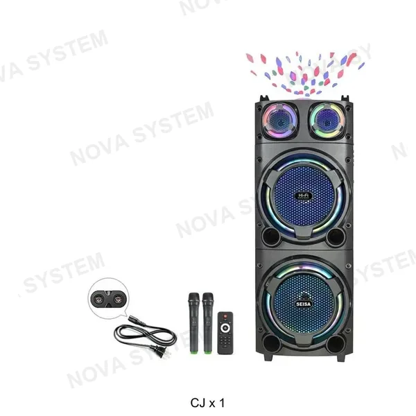 YX-H1282 Parlante Bluetooth Doble 12¨