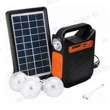 TYN-393BT Mini Solar Panel 9v3W con Literna,Parlante ,LED y TF/USB