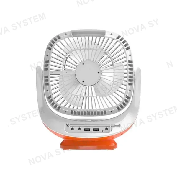 TYN-008BT Ventilador con Parlante y Panel Solar