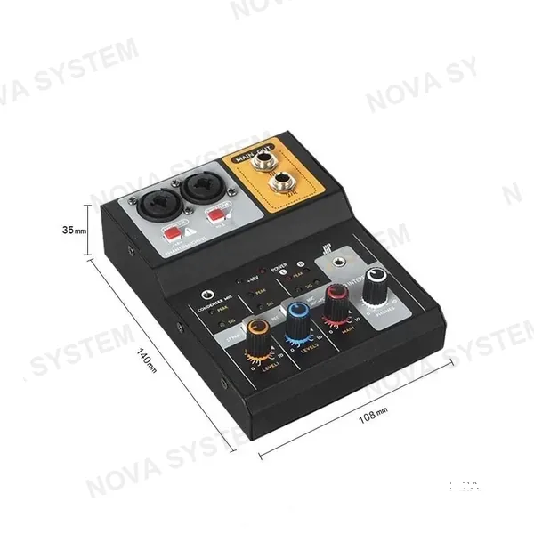 F-2A Controladores de Audio 2 Canales con Bluetooth