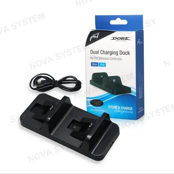 TP4-002 Tp4-002 Base Cargador Doble para PS4 Tp4002