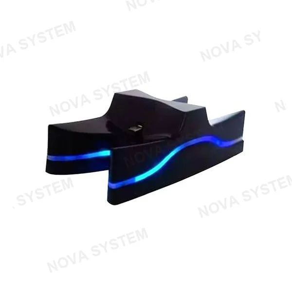 HP KJHPS4-06 Cargador Base Doble para Joystick PS4 con Luz