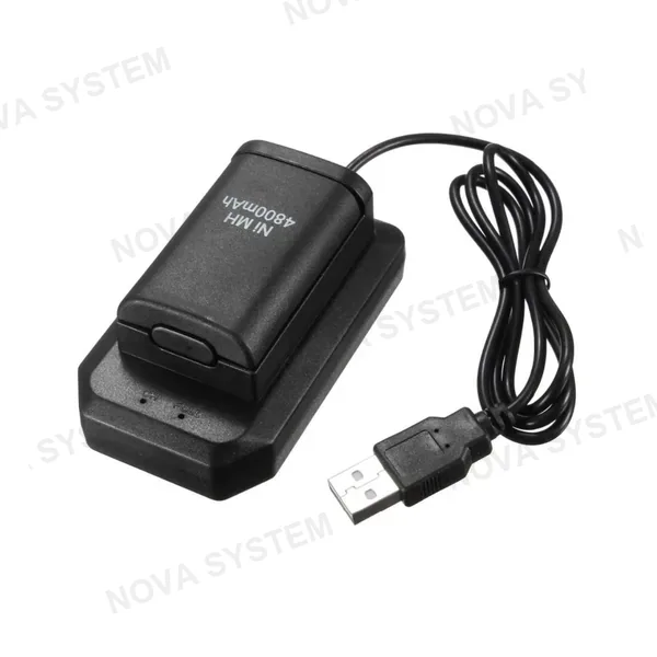 GA-X3607/GA-3607 Kit Cargador 4 en 1 Xbox Batería +Cable +Cuna