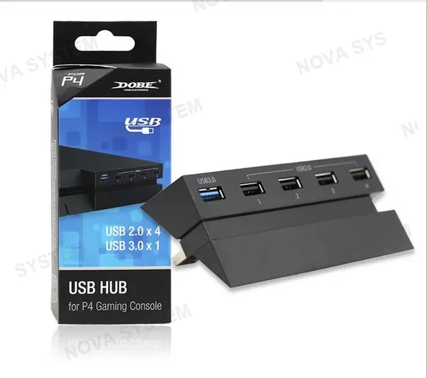 TP4-006 Hub USB Dobe 5 Puertos 4x2.0 Mas 1x3.0