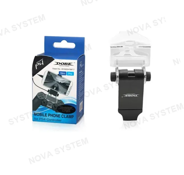 TP4-016B Soporte Abrazadera para Joystick PS4 con Celular