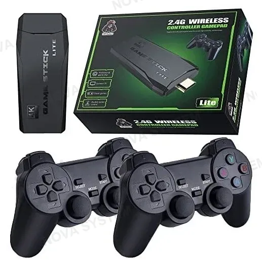 RS-100 Kit Mini Consola HDMI/2 Joystick Inalámbrico 64G