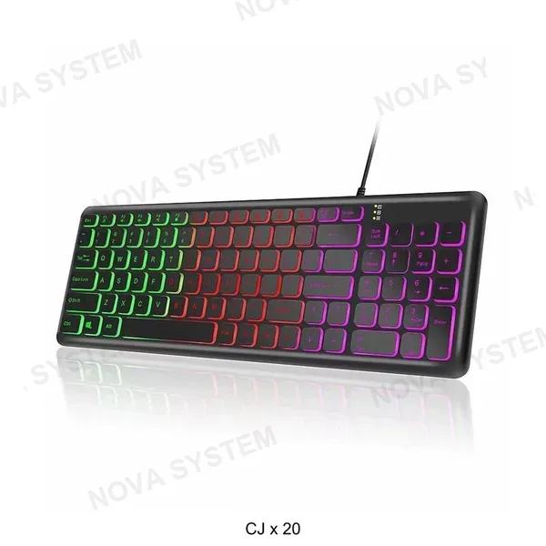 DN-DX05 Teclado con Cable Iluminado