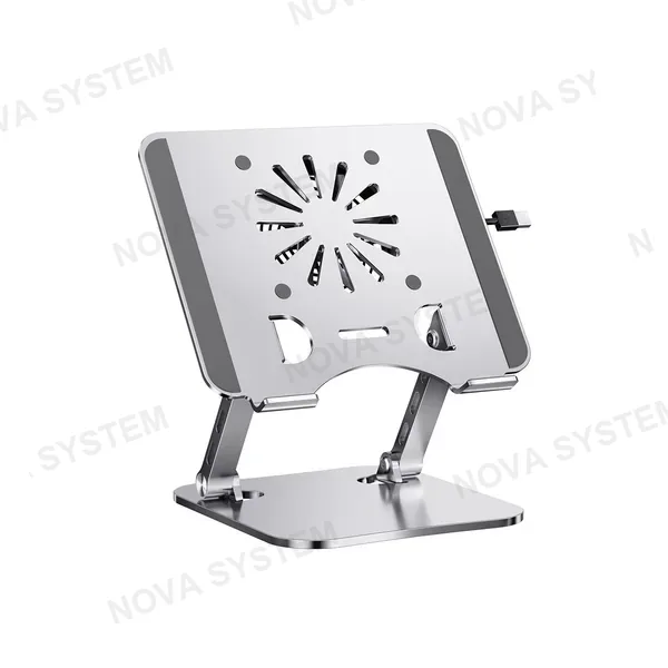 HX-ZJ24 Soporte de Tablet Básico Aluminio con Ventilador