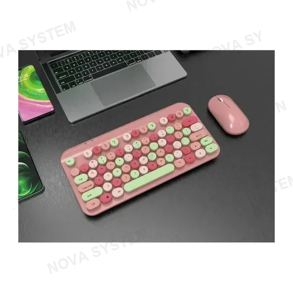 DN-C500 Kit Teclado y Mouse Inalámbrico 2.4 GHz