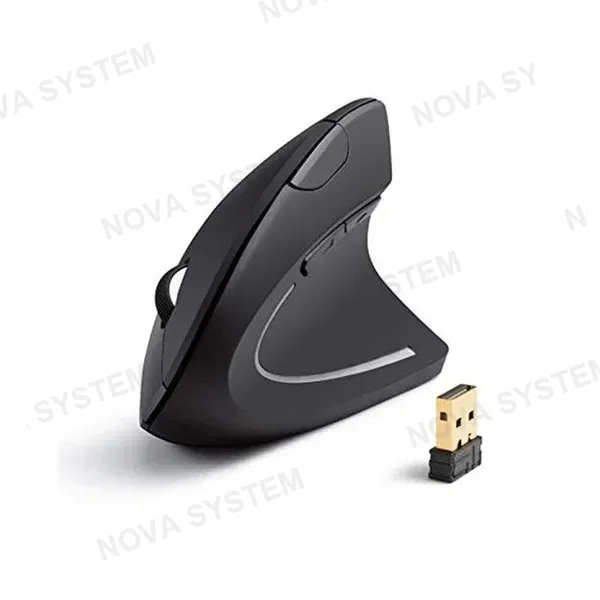 JSY-5DW Mouse Ergonómico USB Inalámbrico 2.4GHz