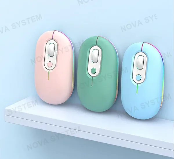 DN-N615 Mouse Inalámbrico Recargable USB 2.4GHzHz y Bluetooth
