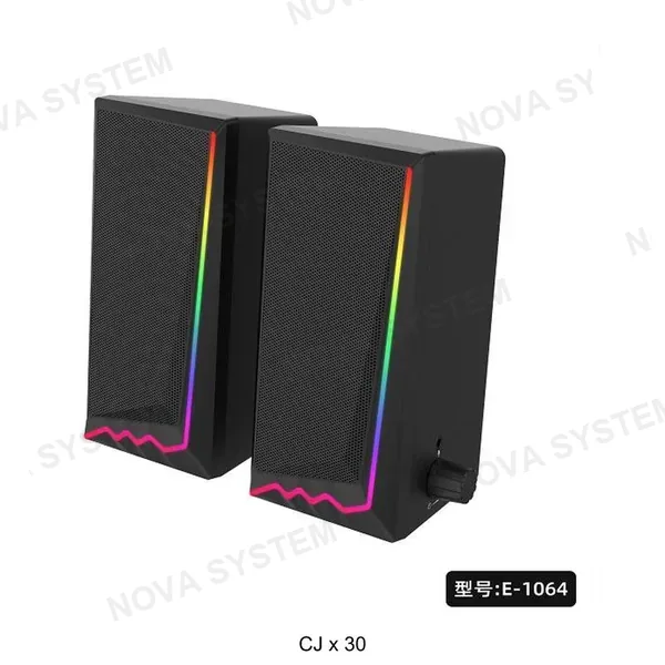 APC E-1064 Parlante para PC con Luces RGB