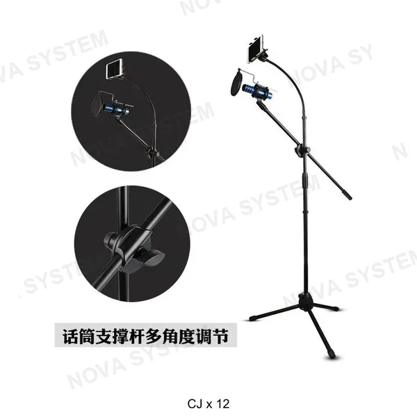 NB-202 Soporte Metálico de Celular con Clip
