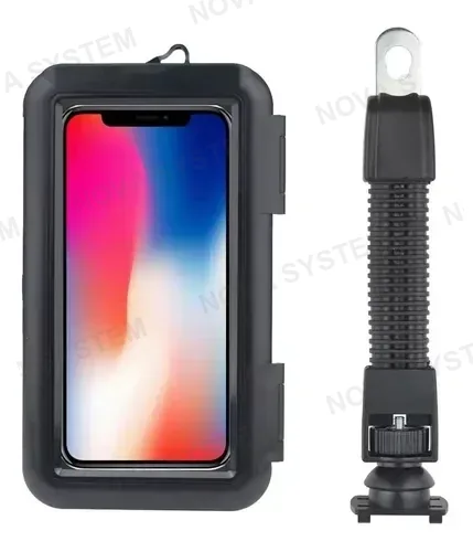 DS-MT1 Soporte para Celular Impermeable para Espejo Retrovisor