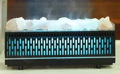 YX-2202Y Humidificador con Diseño de Sal del Himalaya y Mando a Distancia