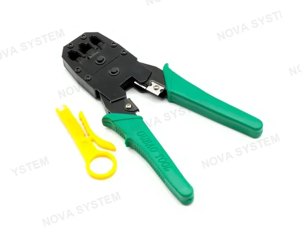 WJ-315 KS-315 Pinza Crimpeadora + Pela Cable RJ45/11/9