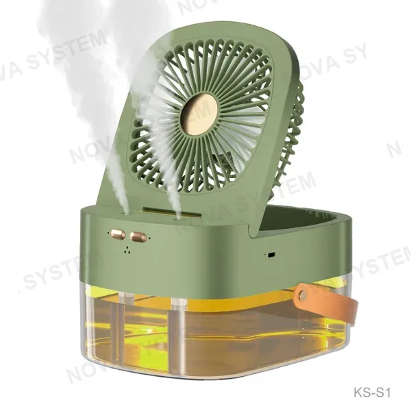 KS-S1 Ventilador de Mesa con Humidificador y Control