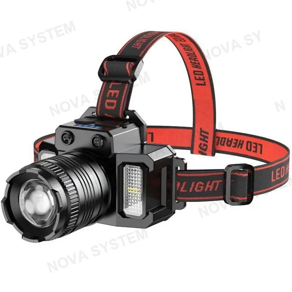 F-T51 Linterna Minero LED Cabeza Vincha