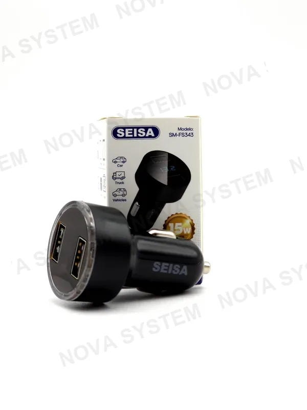 SM-FS343 Cargador 3.1a 2USB Sin Pantalla