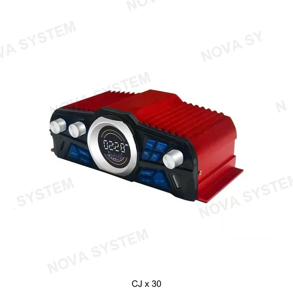 QM-830BT Amplificador Pantalla LCD con Bluetooth App
