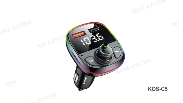 HP KOS-C5 MP3 Bluetooth para Auto (5V 3.1A)