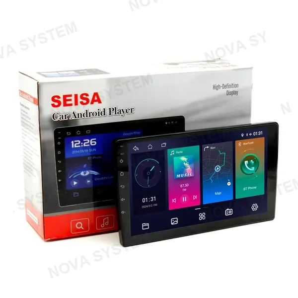 QM-9001A Stereo Android MP5 para Auto 9¨ con Camara Trasera