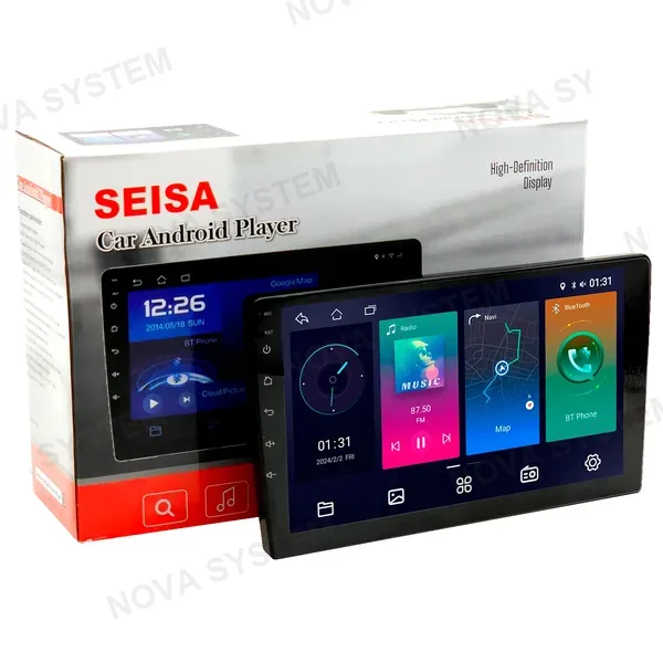 QM-1002A Stereo Android para Auto 10" (2G+32gG), con Camara Trasera