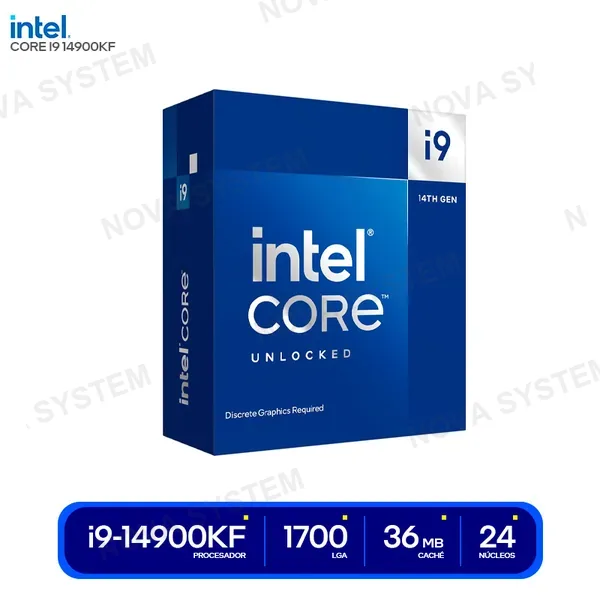 INTEL PROCESADOR INTEL CORE I9-14900KF LGA 1700 3.2GHZ - 36M...