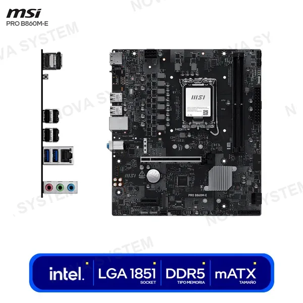 MSI MOTHERBOARD MSI PRO B860M-E ( PRO B860M-E ) 2*DDR5 | LG...