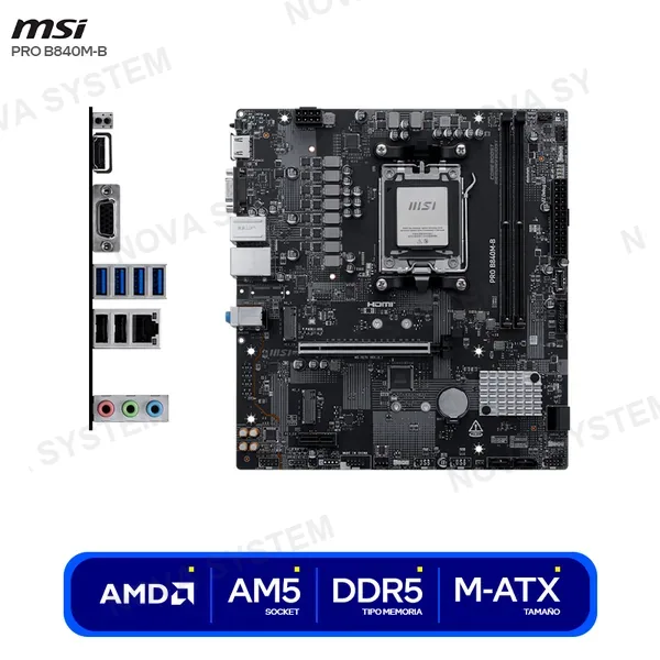 MSI MOTHERBOARD MSI PRO B840M-B ( PRO B840M-B ) LIGHTNING G...