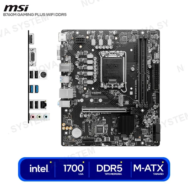 MSI MOTHERBOARD MSI PRO B760M-E ( PRO B760M-E ) | LGA 1700 ...