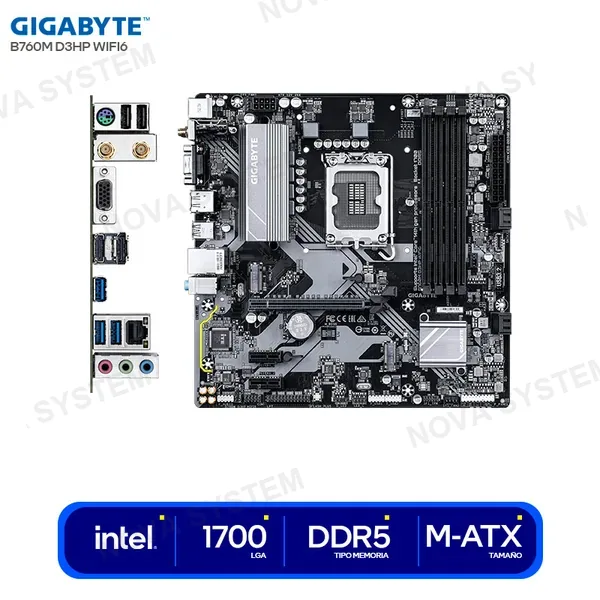 GIGABYTE MOTHERBOARD GIGABYTE B760M D3HP WIFI6 D5 ( B760M D3HP W...