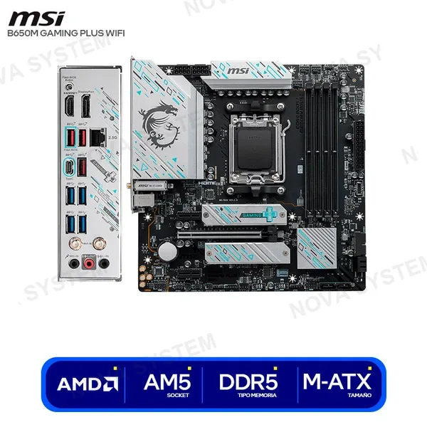 MSI MOTHERBOARD MSI B650M GAMING PLUS WIFI ( B650M GAMING P...