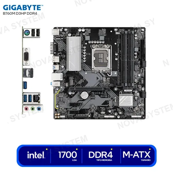 GIGABYTE MOTHERBOARD GIGABYTE B760M D3HP DDR4 ( B760M D3HP DDR4 ...