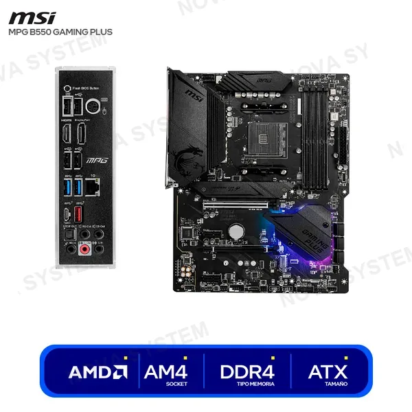 MSI MOTHERBOARD MSI MPG B550 GAMING PLUS ( MPG B550 GAMING ...