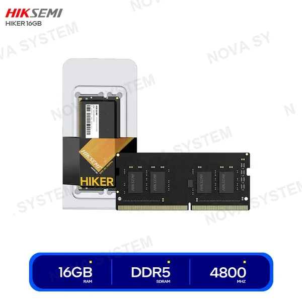 HIKSEMI MEMORIA SODIMM HIKSEMI HIKER 16GB DDR5 4800MHZ ( HSC516...
