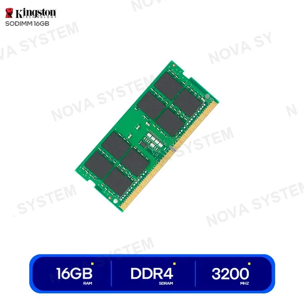 KINGSTON MEMORIA SODIMM KINGSTON 16GB DDR4 3200 MHZ ( KCP432SD8...