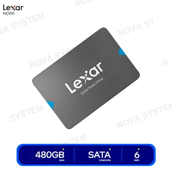 LEXAR UNIDAD DE ESTADO SOLIDO LEXAR NQ100 480GB ( LNQ100X480G...