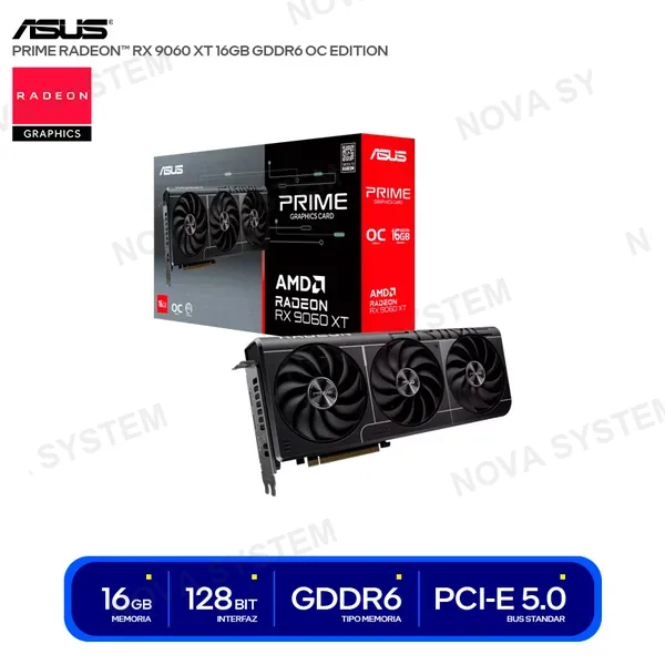 ASUS TARJETA DE VIDEO ASUS PRIME GRAPHICS CARD RADEON RX 906...