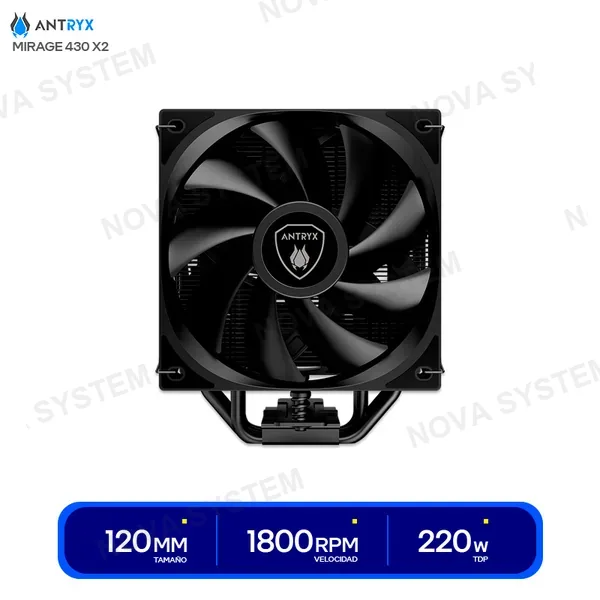 ANTRYX COOLER DE PROCESADOR ANTRYX MIRAGE 430 X2 BLACK ( ACC-4...